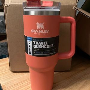 Stanley - GRAPEFRUIT - 40 oz. Adventure Quencher Travel Tumbler - NWT!